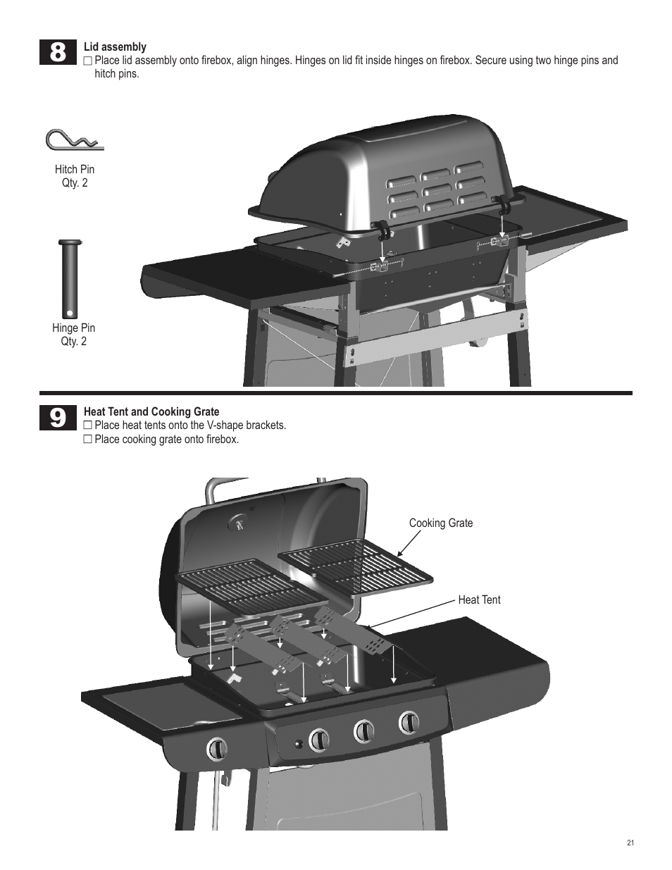 Char-Broil 463722312 User Manual | Page 21 / 28