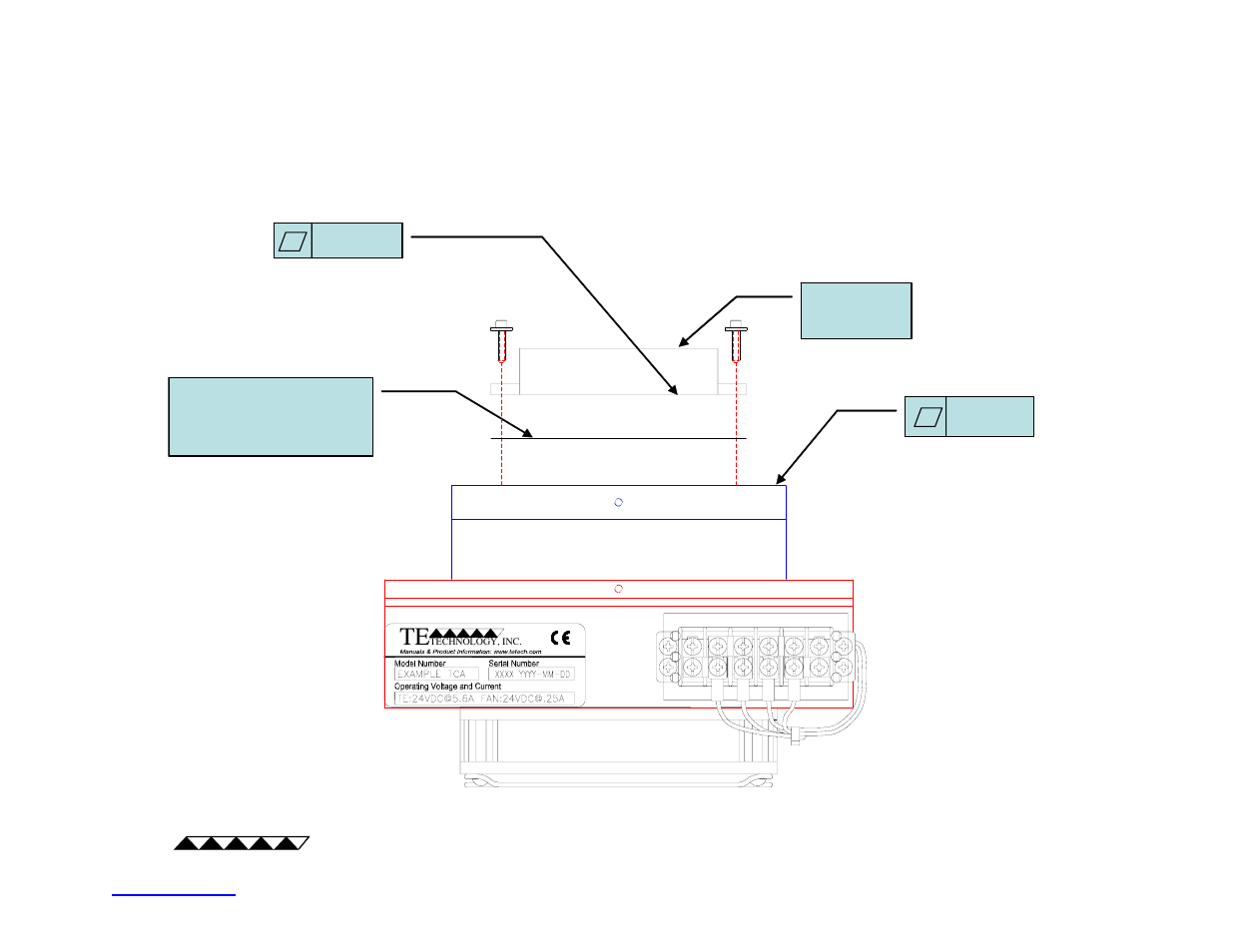 Attaching part to cp-xxx tca | TE Technology TCA User Manual | Page 15 / 22