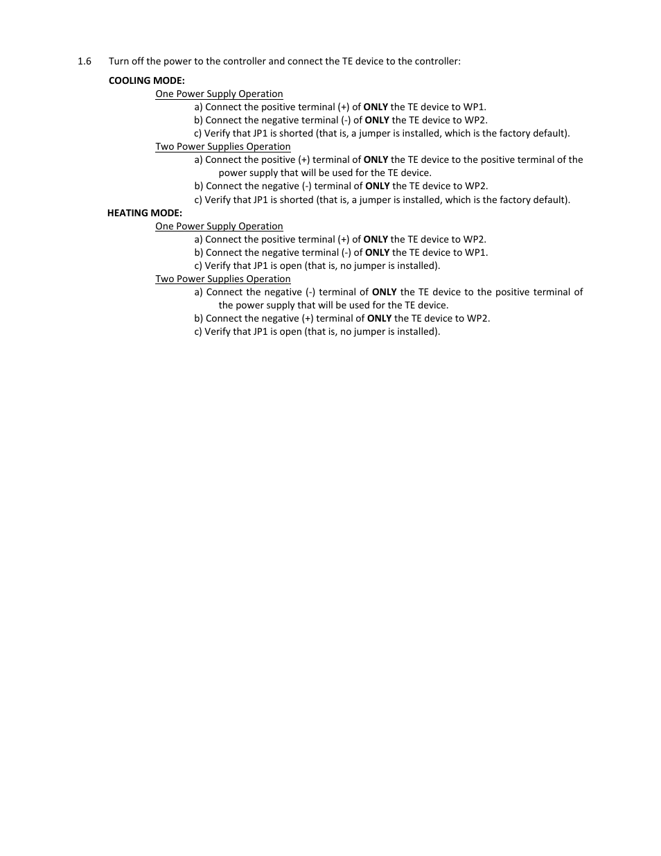 TE Technology TC-24-10 User Manual | Page 12 / 23