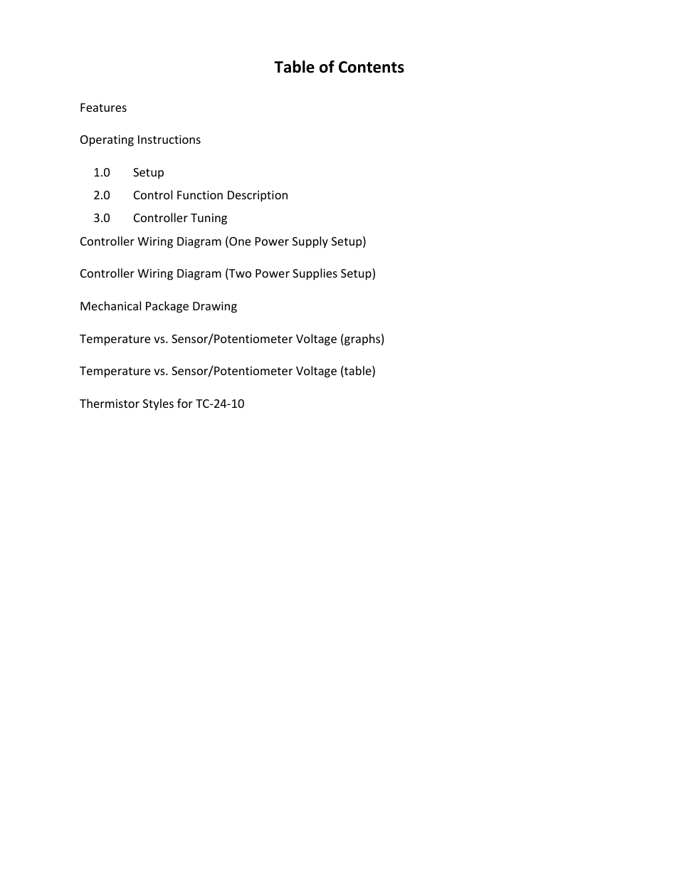 TE Technology TC-24-10 User Manual | Page 4 / 23