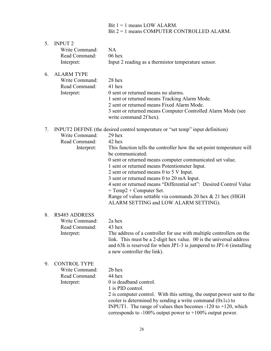 TE Technology TC-24-25 User Manual | Page 26 / 35