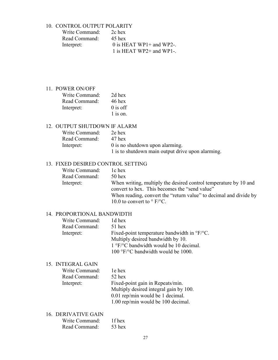 TE Technology TC-24-25 User Manual | Page 27 / 35