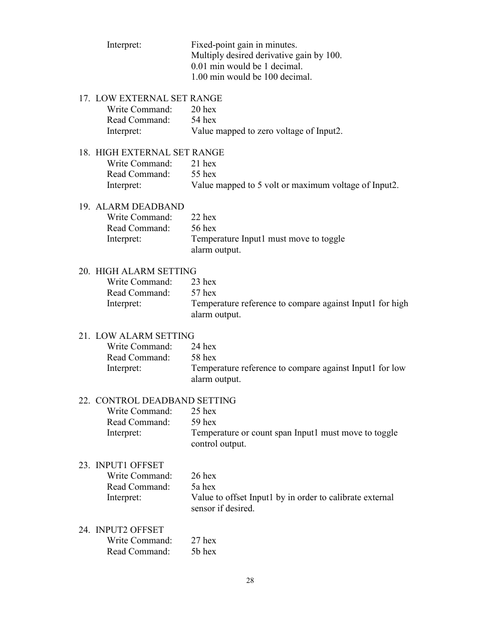 TE Technology TC-24-25 User Manual | Page 28 / 35
