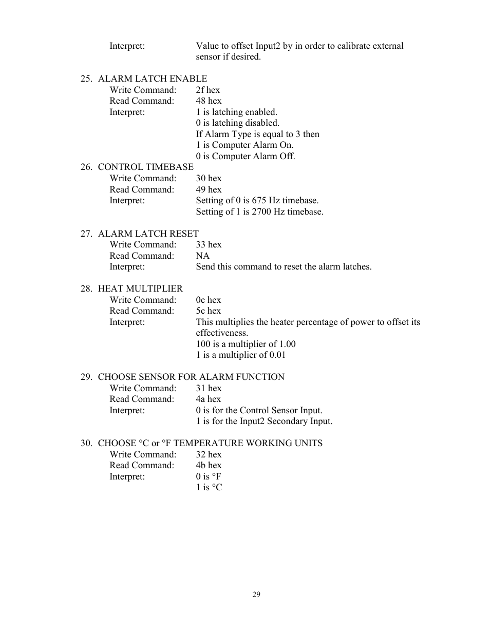 TE Technology TC-24-25 User Manual | Page 29 / 35