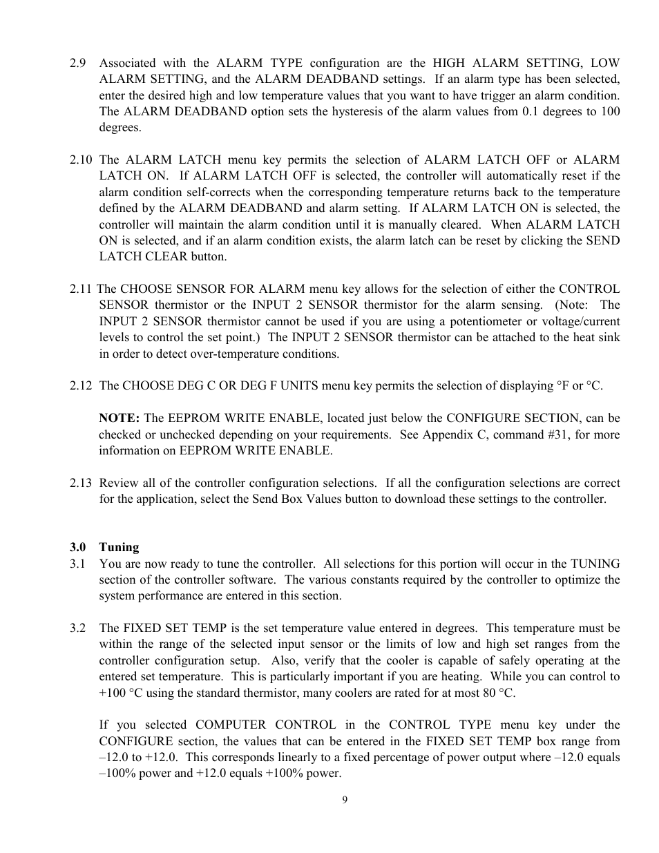 TE Technology TC-24-25 User Manual | Page 9 / 35