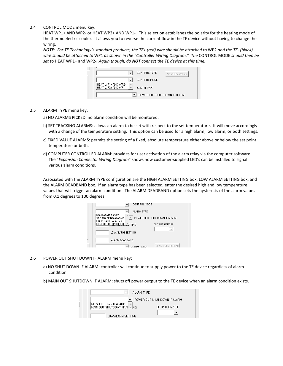 TE Technology TC-36-25-RS232 User Manual | Page 20 / 59