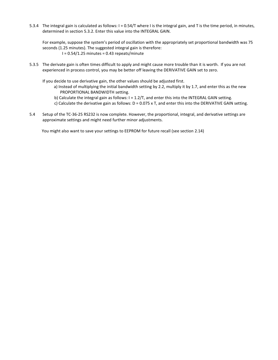 TE Technology TC-36-25-RS232 User Manual | Page 30 / 59