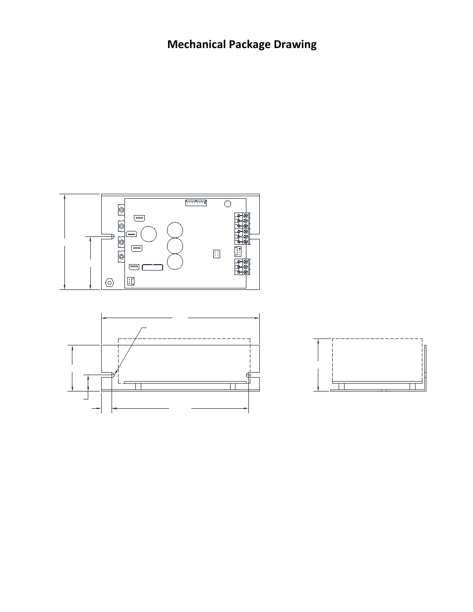 Mechanical package drawing | TE Technology TC-36-25-RS232 User Manual | Page 36 / 59