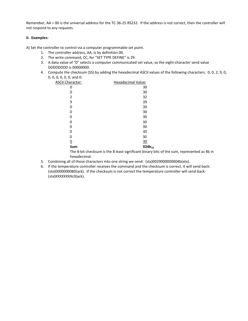 TE Technology TC-36-25-RS232 User Manual | Page 43 / 59