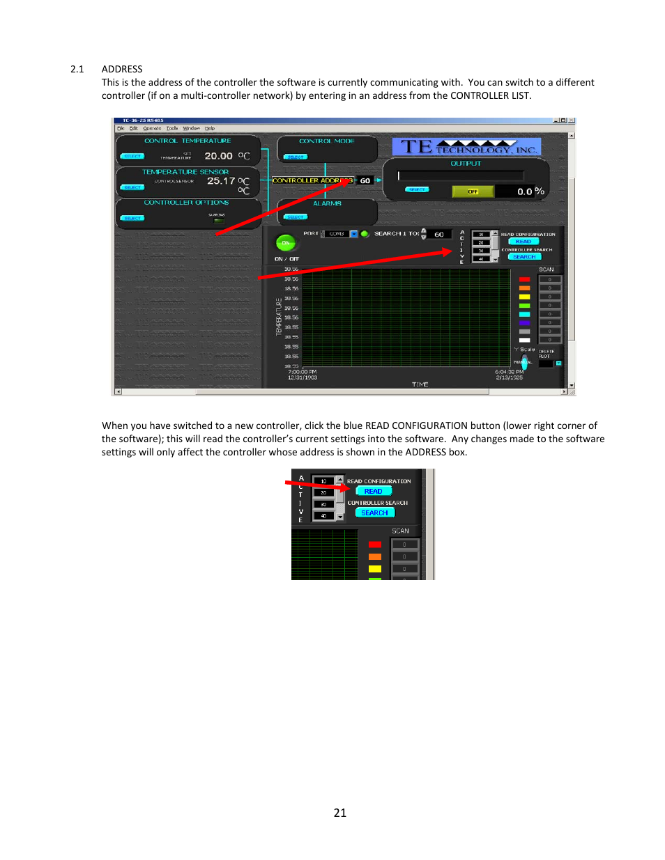 TE Technology TC-36-25-RS485 User Manual | Page 21 / 61