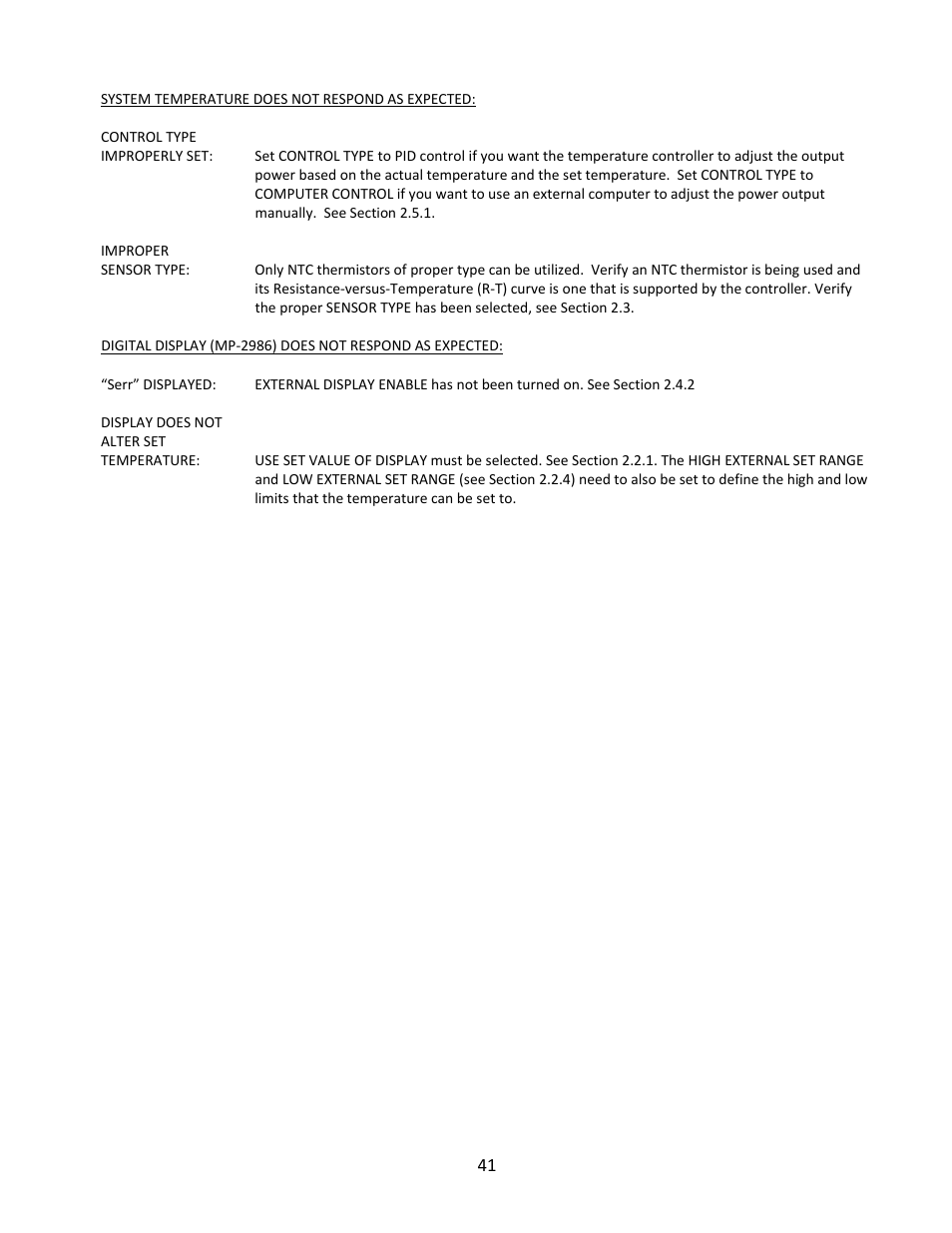 TE Technology TC-36-25-RS485 User Manual | Page 41 / 61