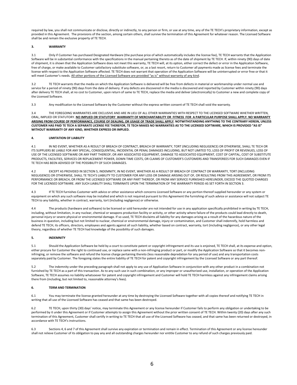 TE Technology TC-36-25-RS485 User Manual | Page 6 / 61