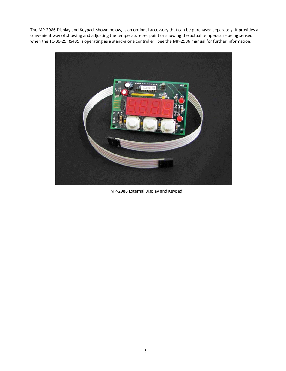 TE Technology TC-36-25-RS485 User Manual | Page 9 / 61