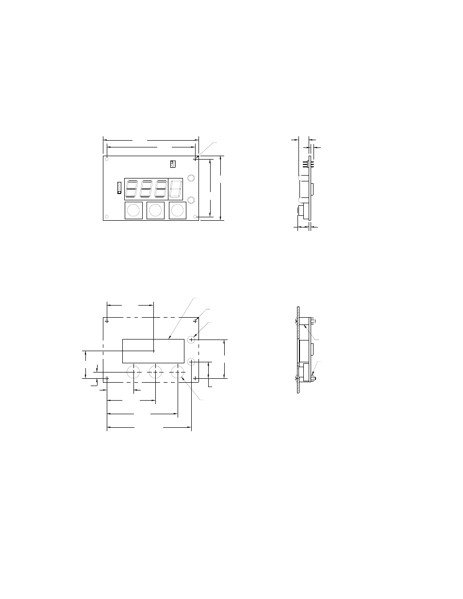 Mp-2986 dimensions | TE Technology MP-2986 User Manual | Page 8 / 8
