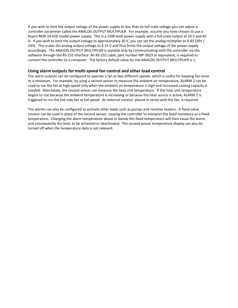 TE Technology TC-48-20 User Manual | Page 12 / 58