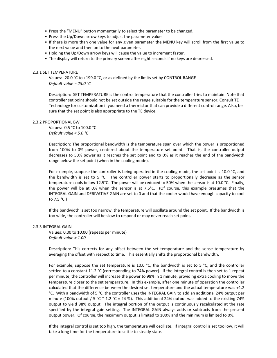 TE Technology TC-48-20 User Manual | Page 21 / 58