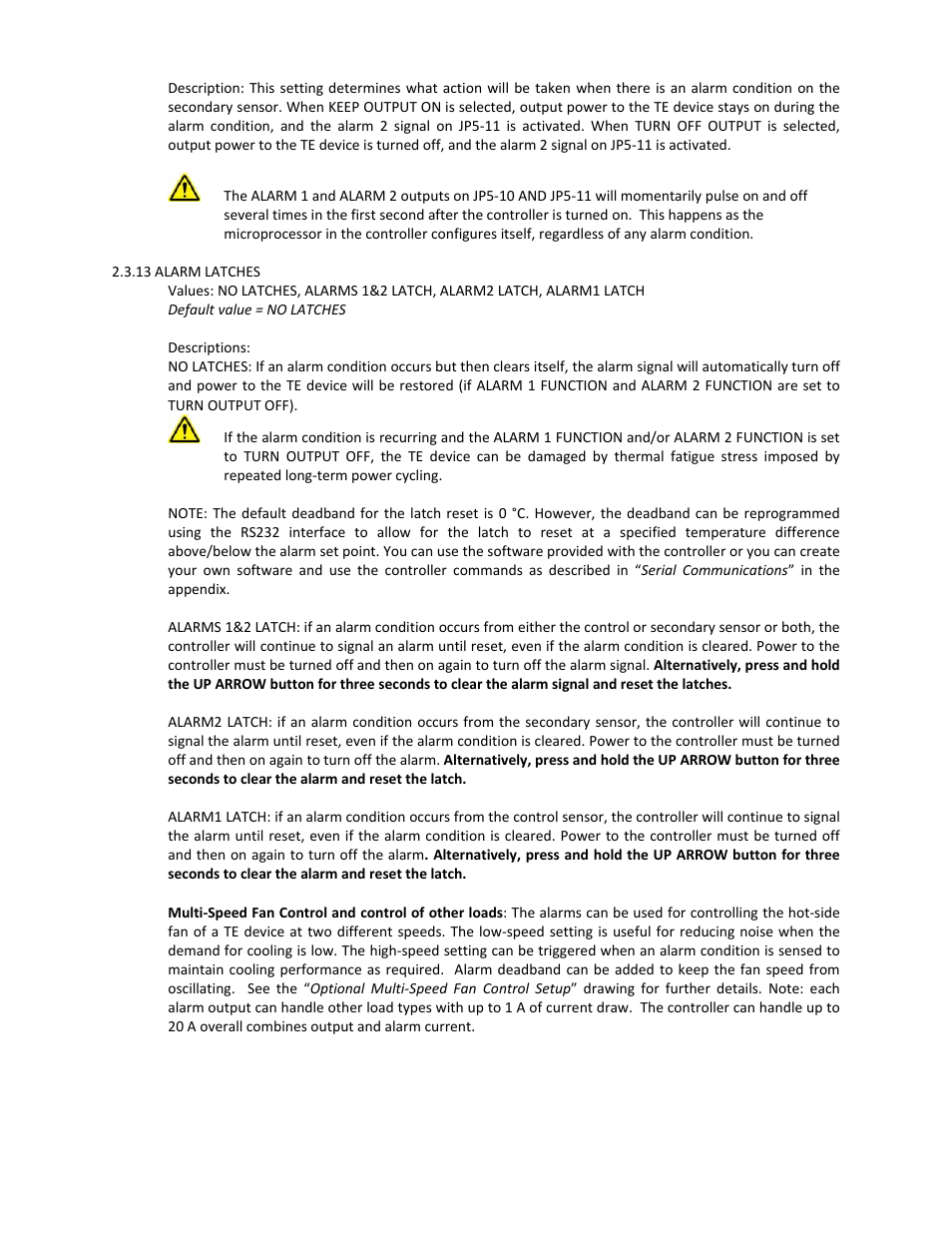 TE Technology TC-48-20 User Manual | Page 24 / 58
