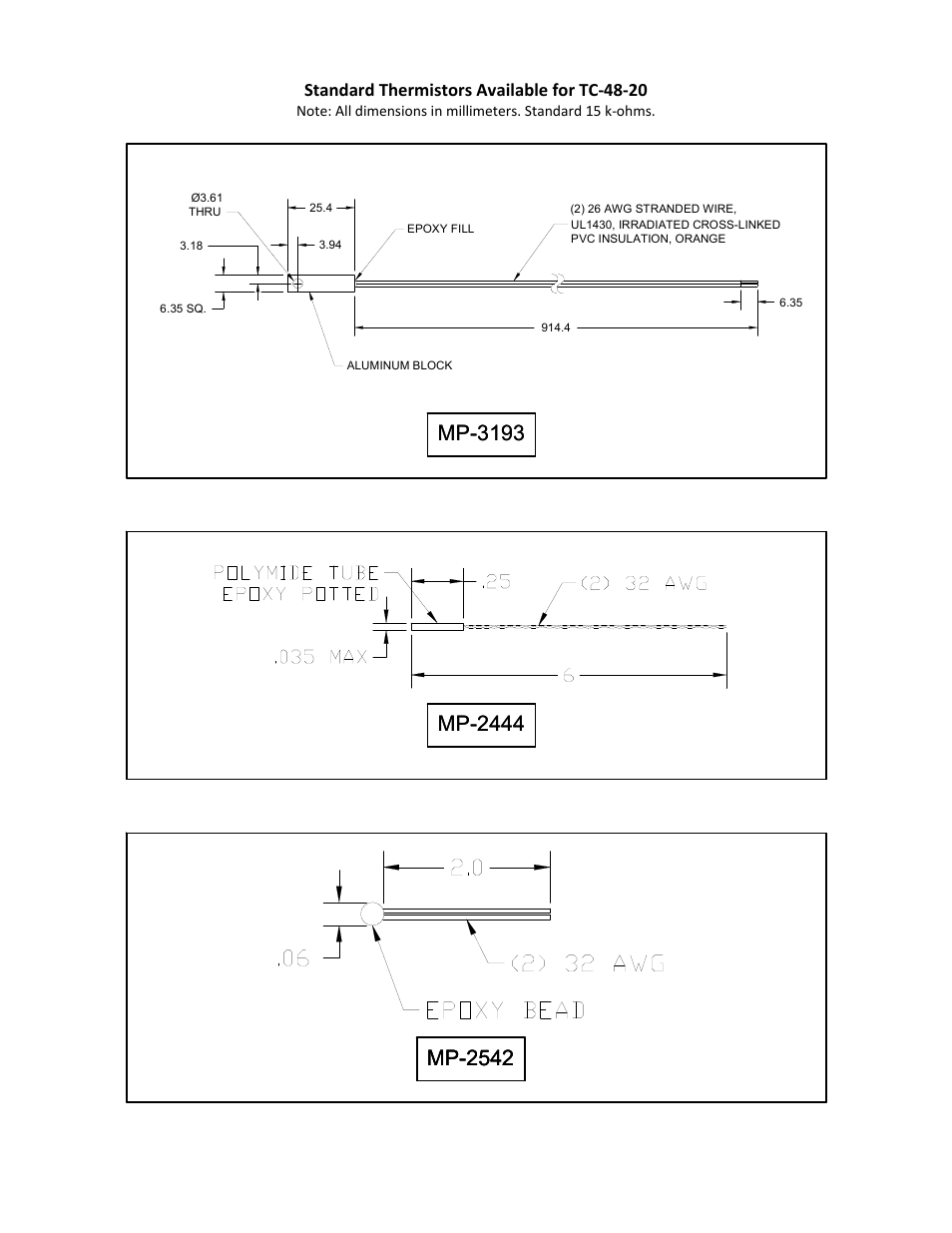 Mp-2444 | TE Technology TC-48-20 User Manual | Page 46 / 58