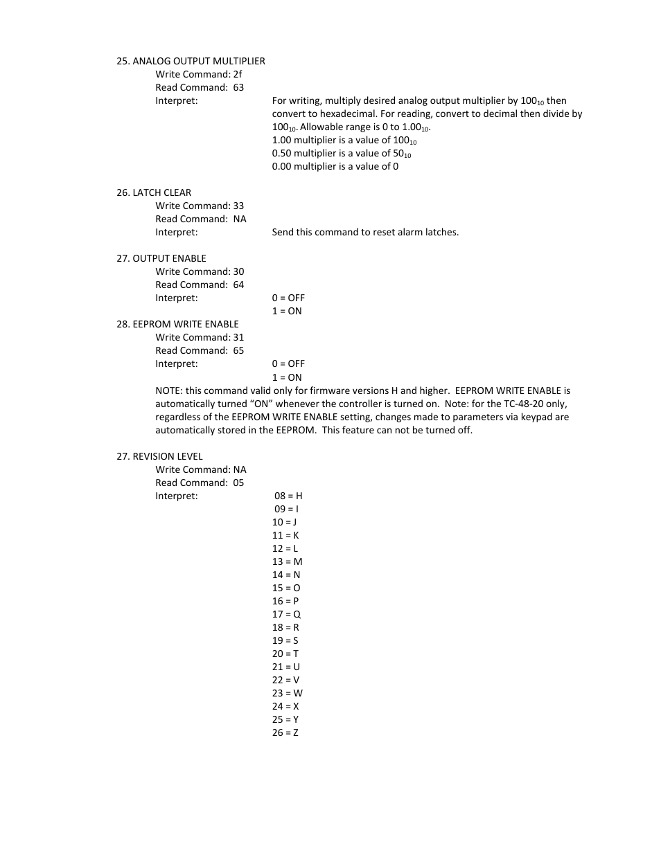 TE Technology TC-48-20 User Manual | Page 55 / 58