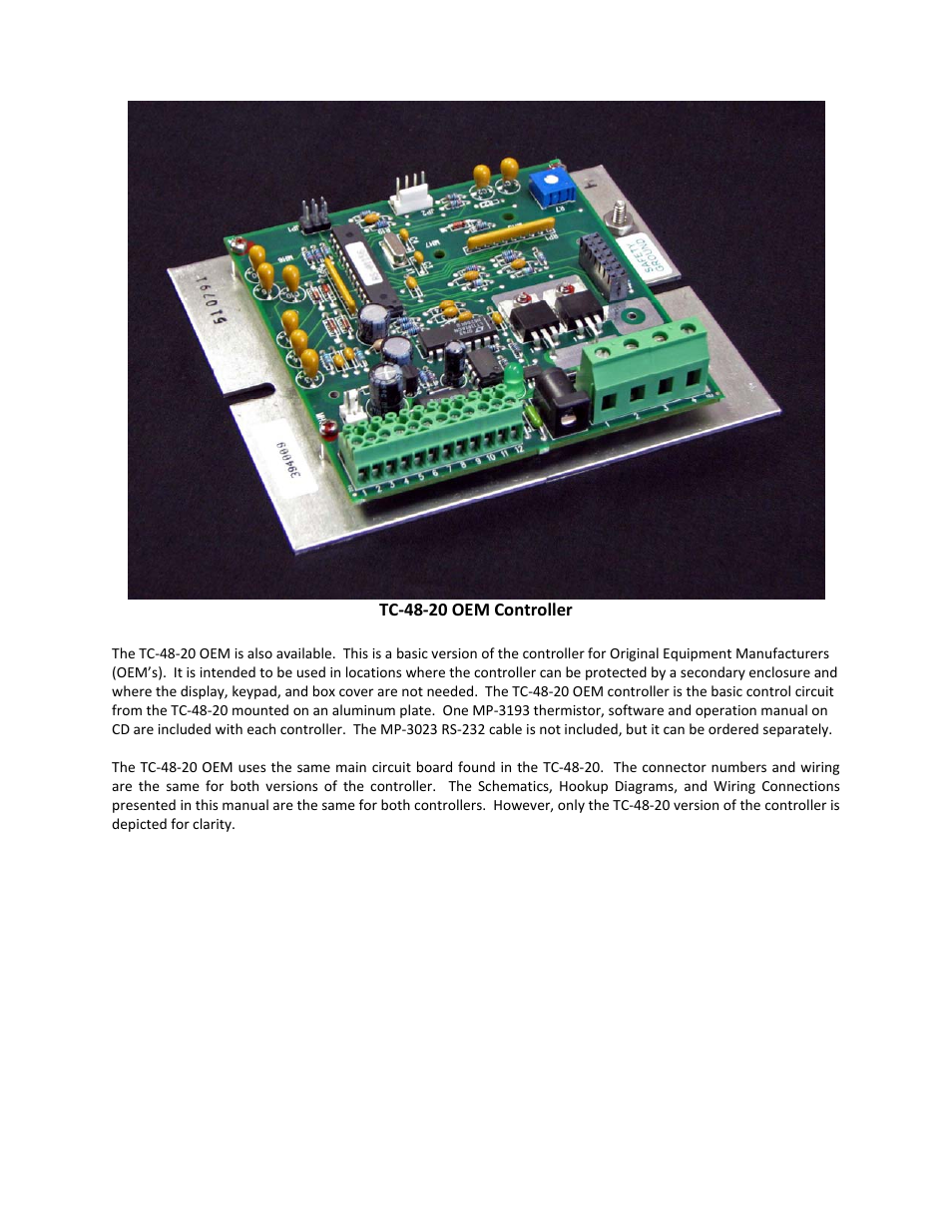 TE Technology TC-48-20 User Manual | Page 9 / 58