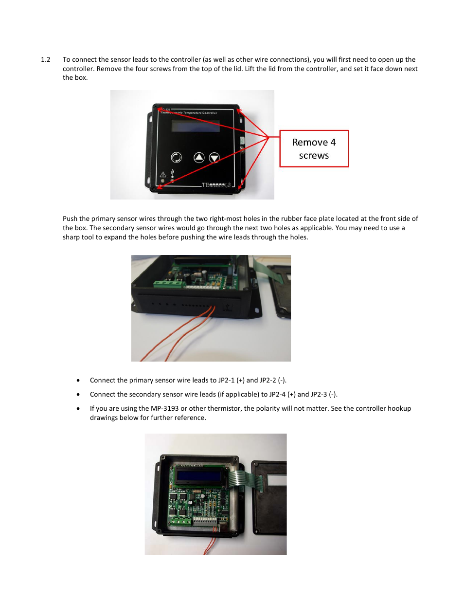 TE Technology TC-720 User Manual | Page 15 / 98