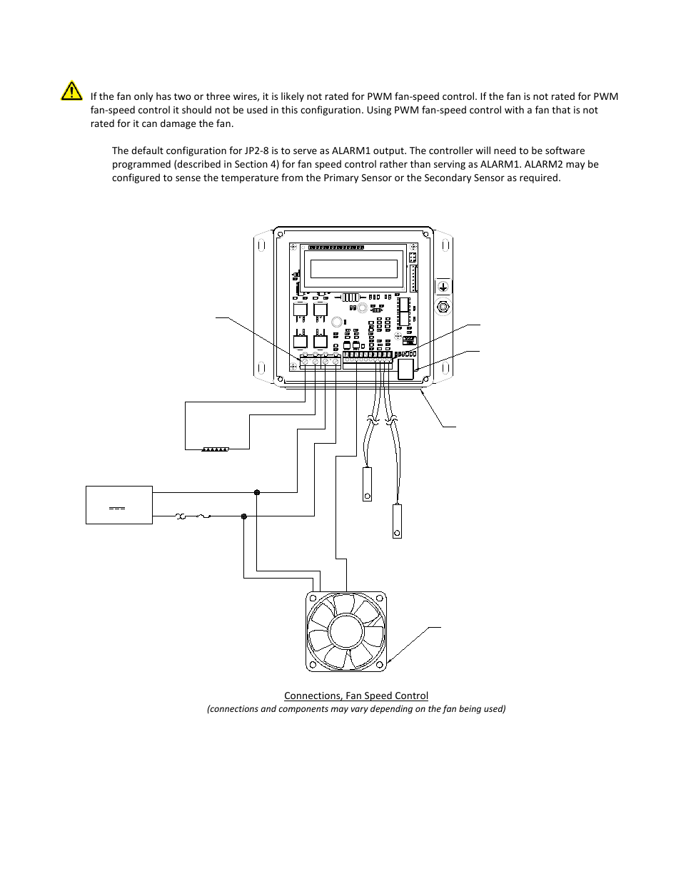 Connections, fan speed control | TE Technology TC-720 User Manual | Page 25 / 98