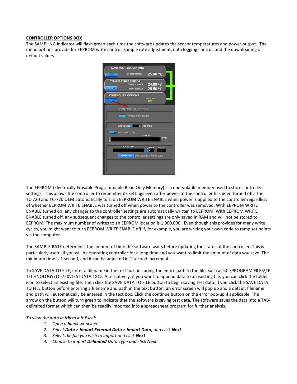 TE Technology TC-720 User Manual | Page 47 / 98