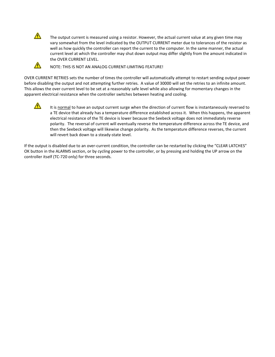 TE Technology TC-720 User Manual | Page 60 / 98