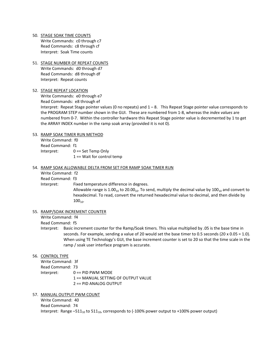 TE Technology TC-720 User Manual | Page 84 / 98