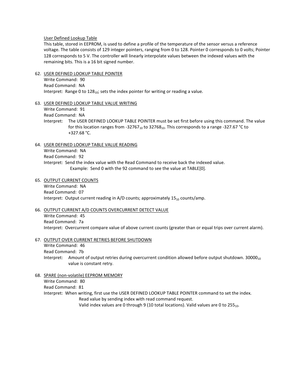 TE Technology TC-720 User Manual | Page 86 / 98