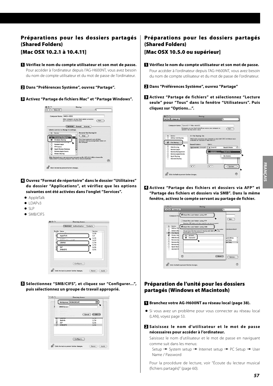 Teac AG-H600NT User Manual | Page 57 / 96