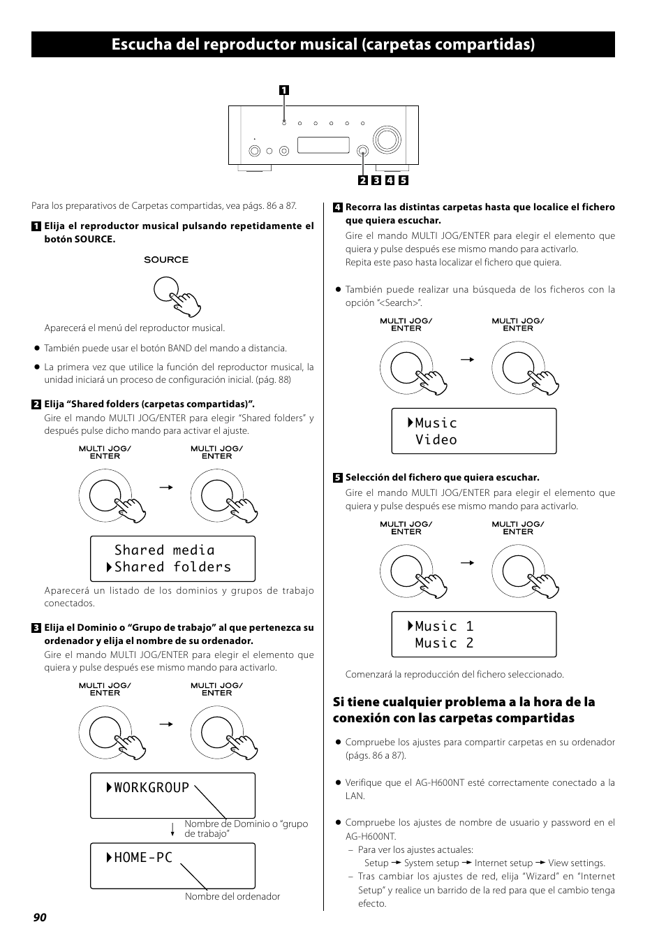 Teac AG-H600NT User Manual | Page 90 / 96