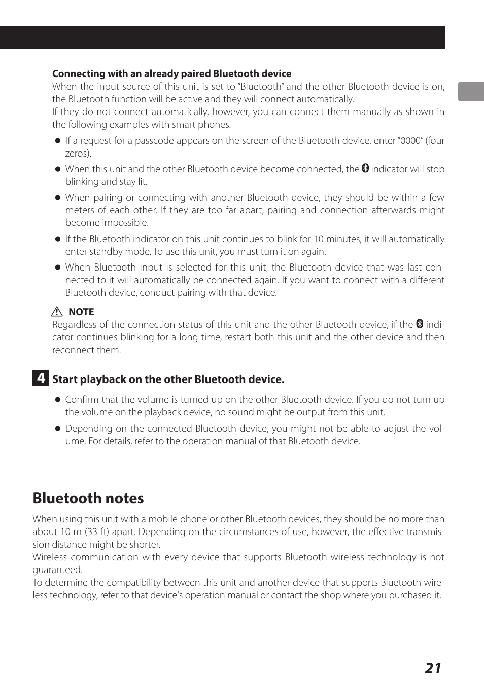 Teac AI-101DA User Manual | Page 21 / 76