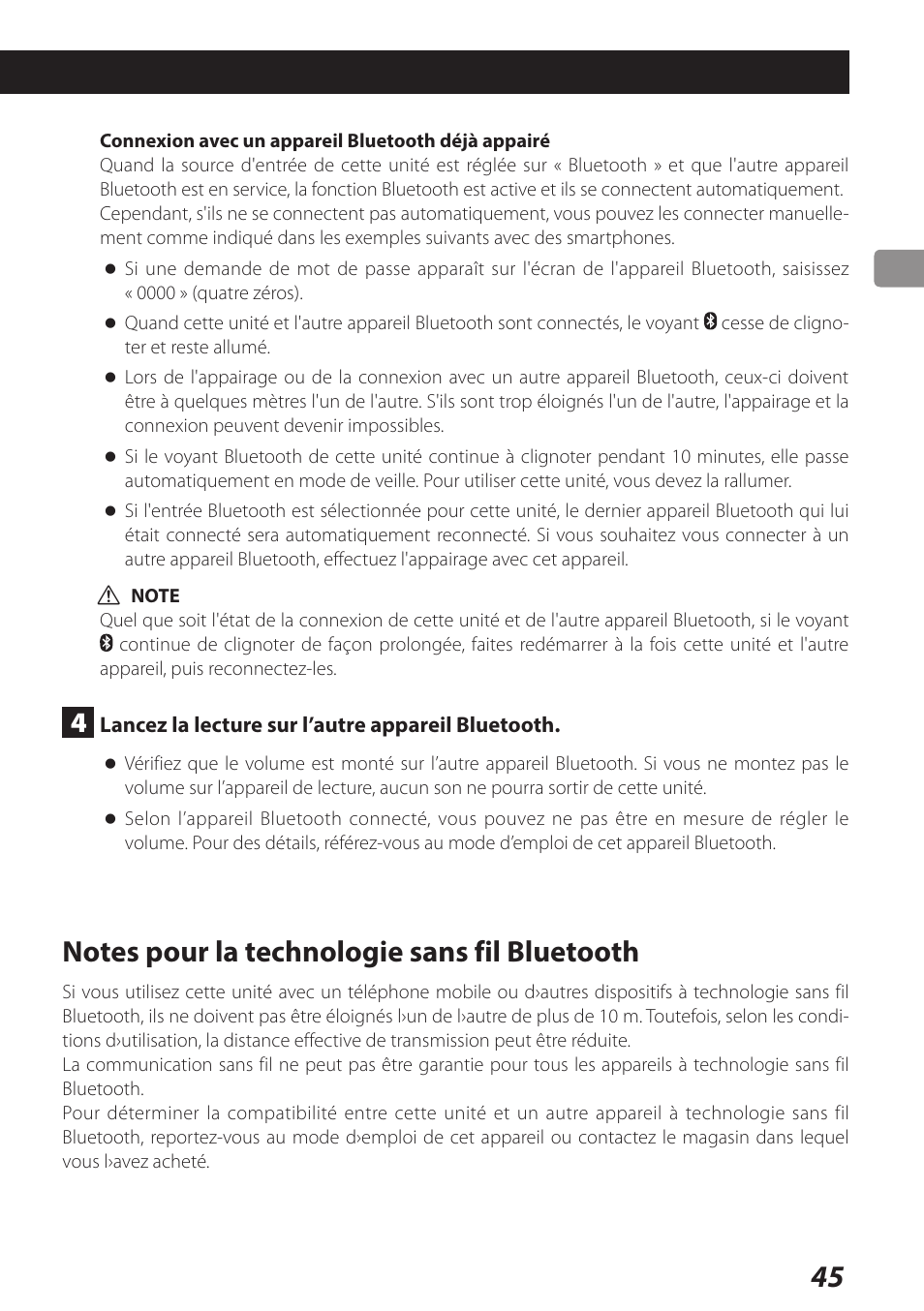 Teac AI-101DA User Manual | Page 45 / 76