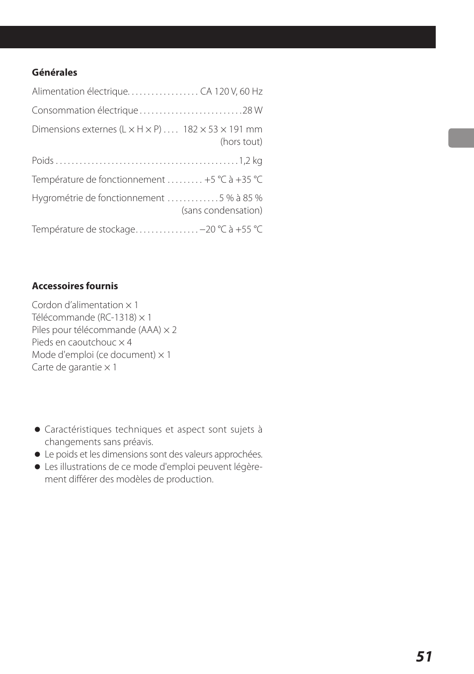 Teac AI-101DA User Manual | Page 51 / 76