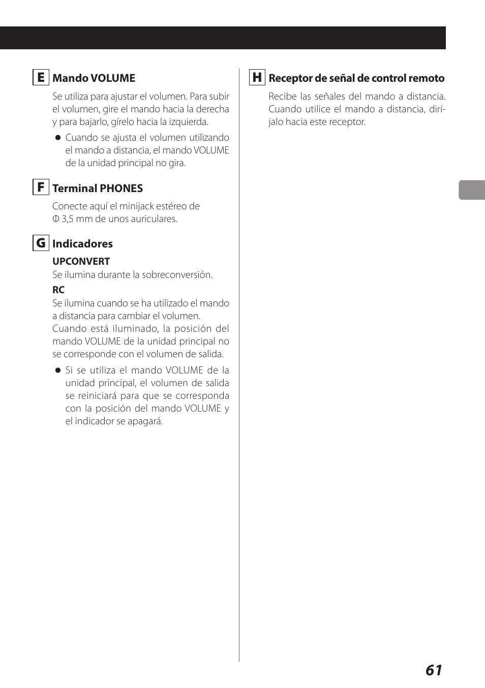 Teac AI-101DA User Manual | Page 61 / 76