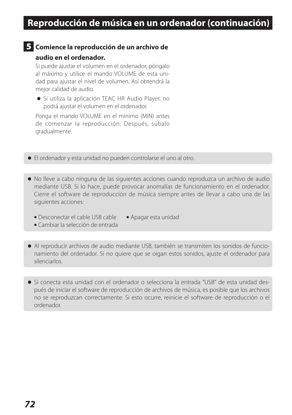 Teac AI-101DA User Manual | Page 72 / 76