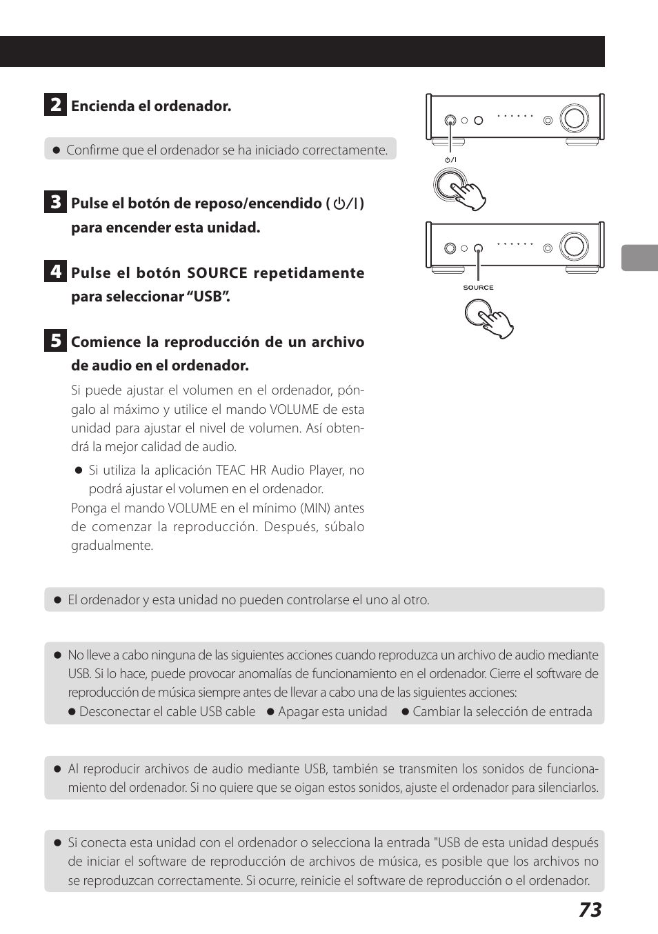 Teac AI-301DA User Manual | Page 73 / 80