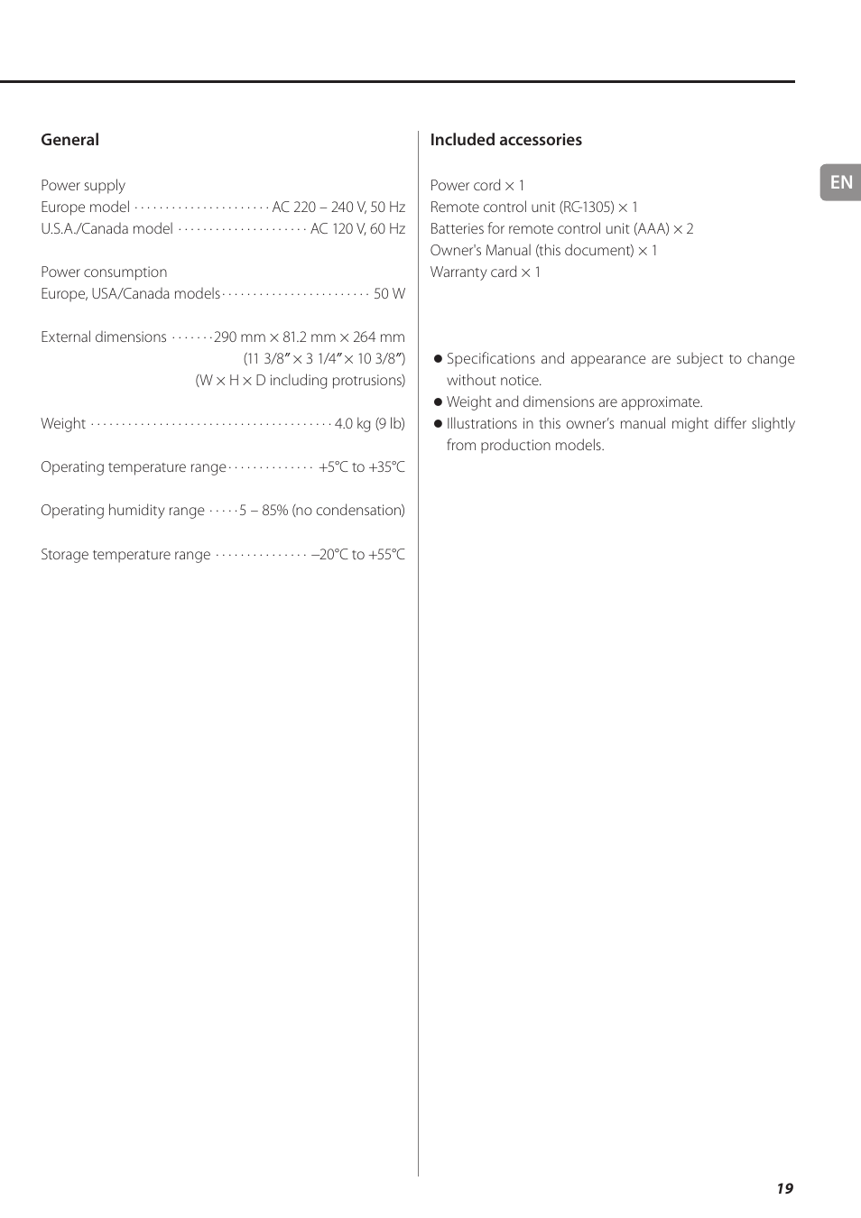 Teac AI-501DA User Manual | Page 19 / 52