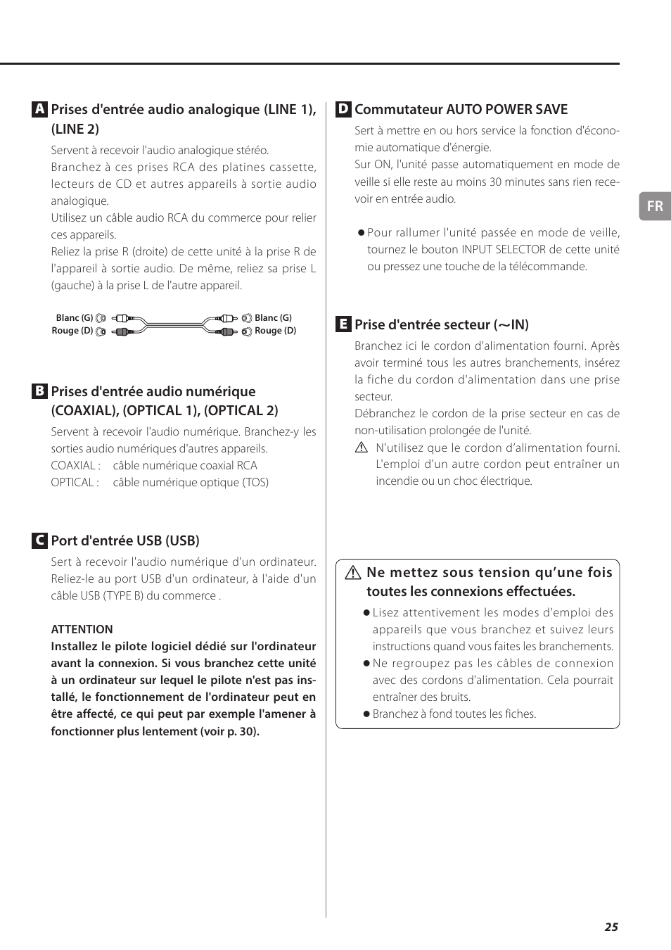 Teac AI-501DA User Manual | Page 25 / 52