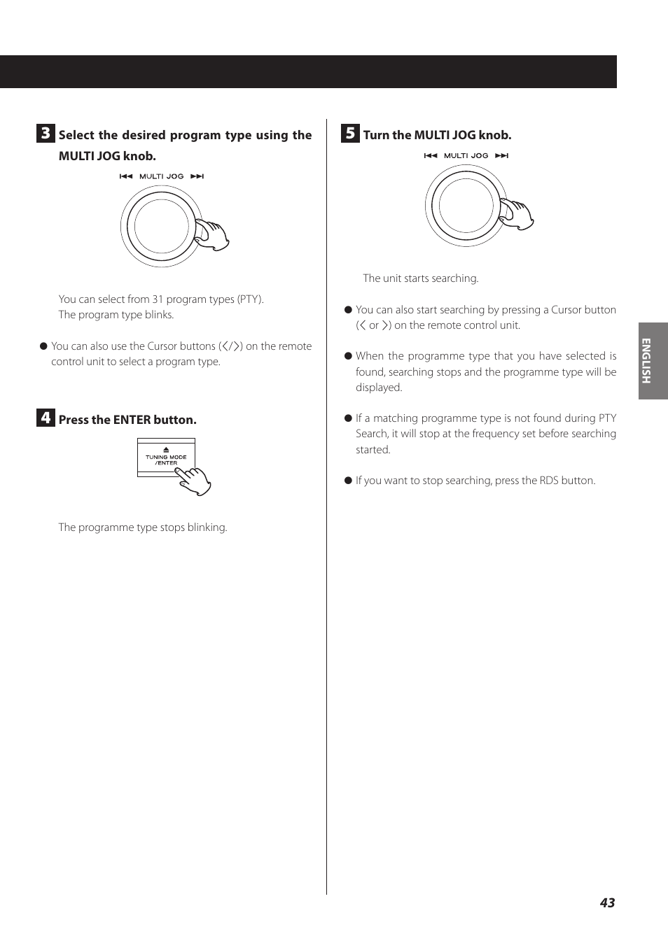 Teac CR-H260I User Manual | Page 43 / 152