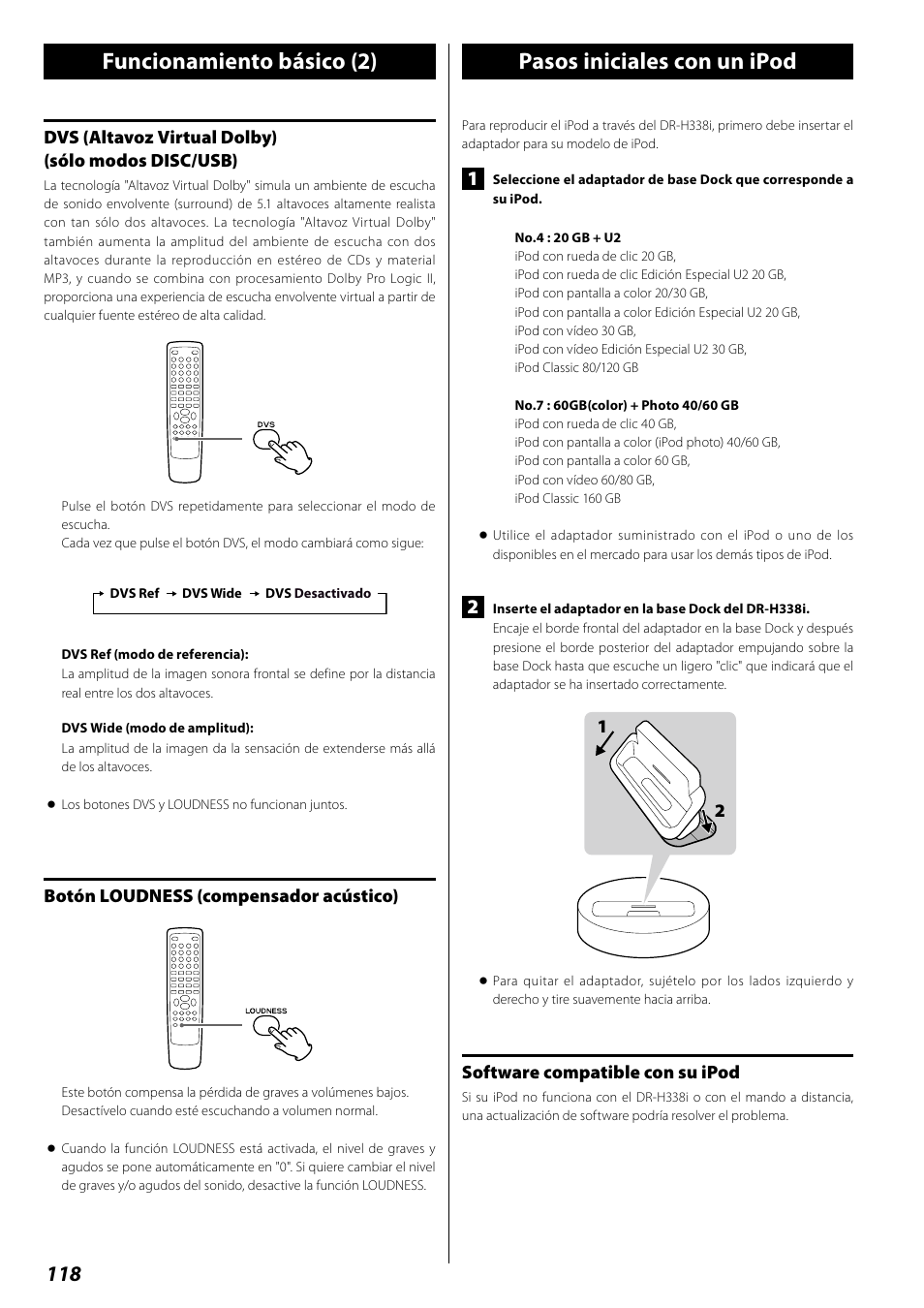 Teac DR H338i User Manual | Page 118 / 148