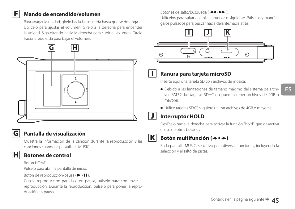 Ij k | Teac HA-P90SD User Manual | Page 45 / 60