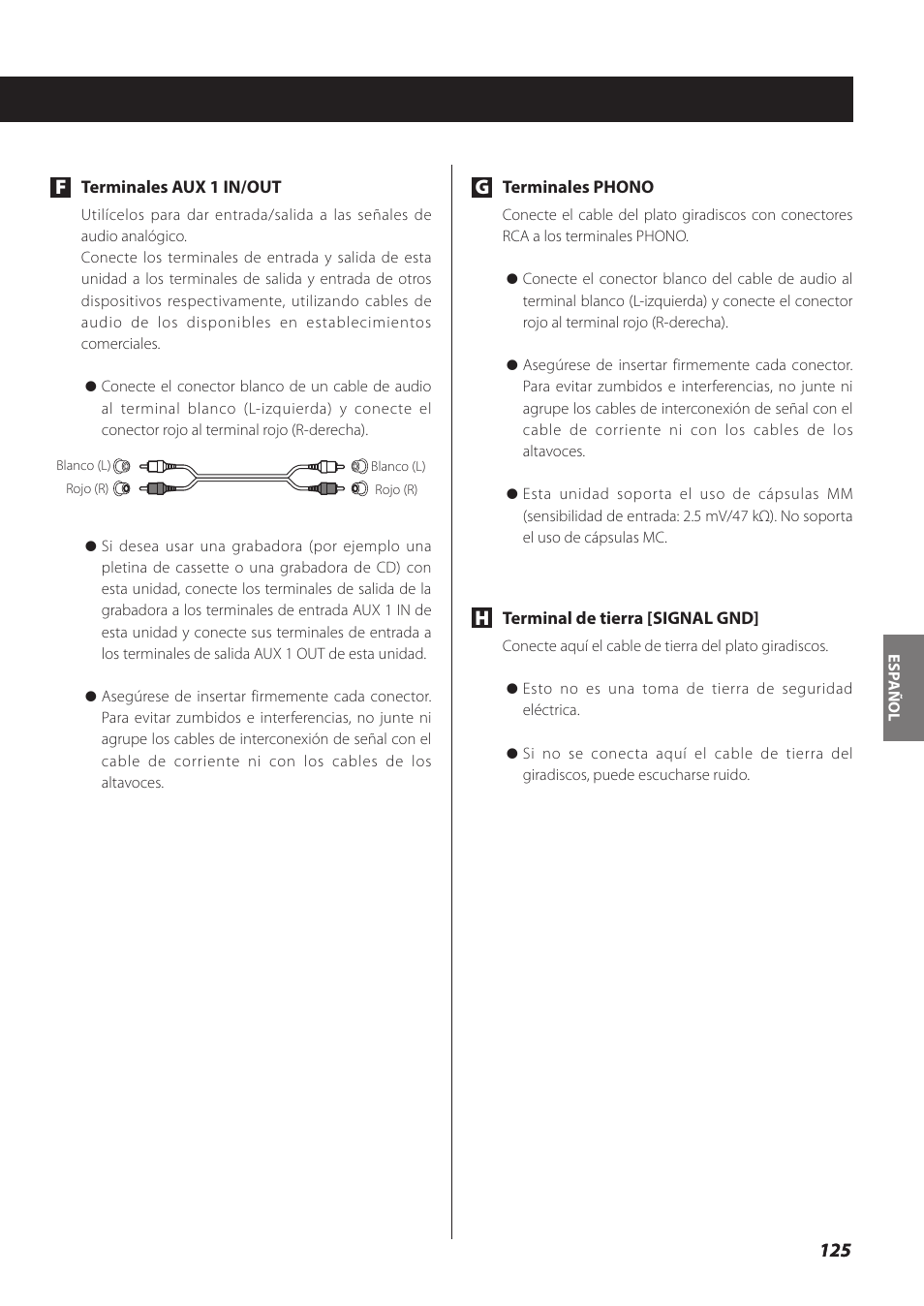 Teac NP-H750 User Manual | Page 125 / 176