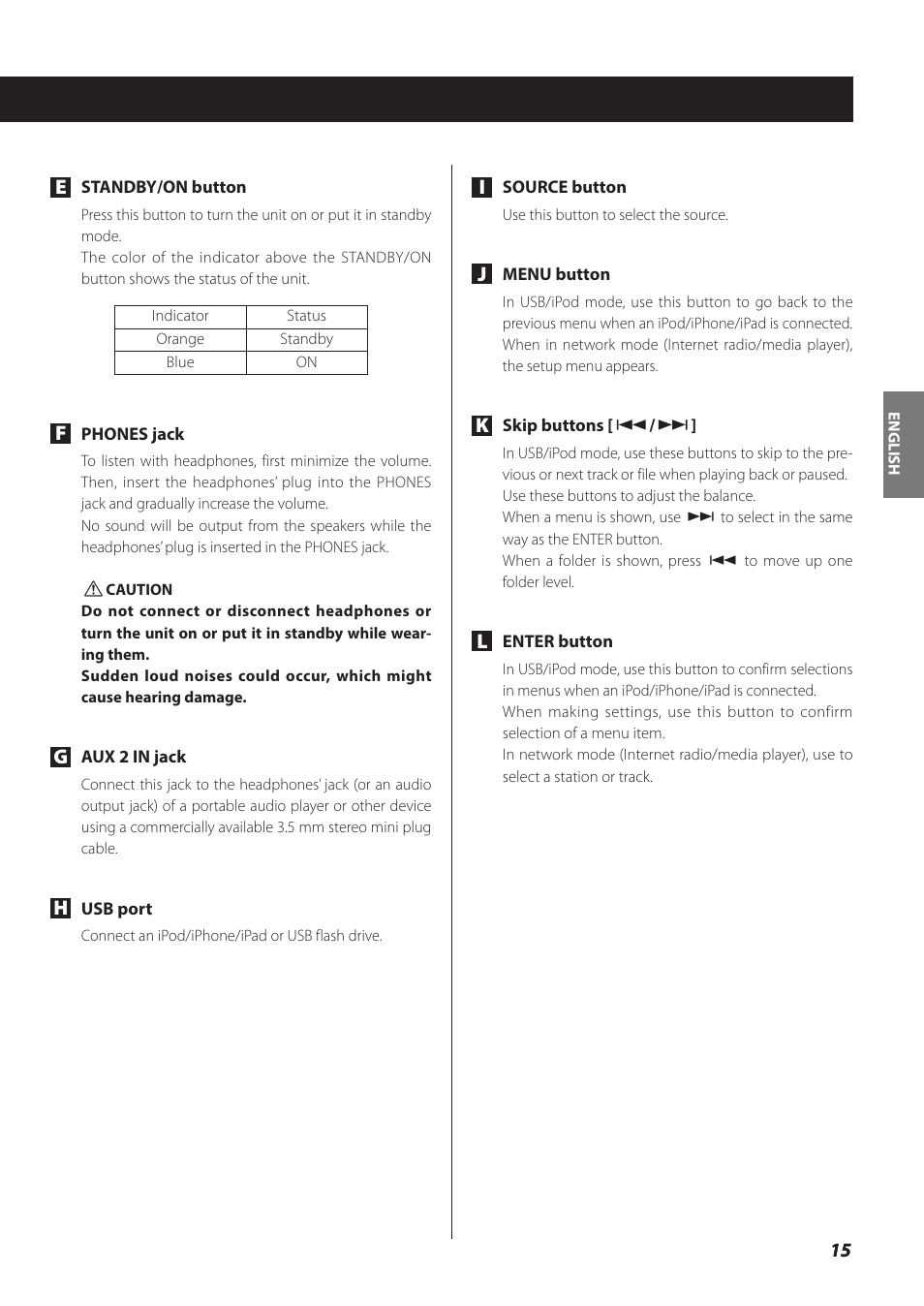 Teac NP-H750 User Manual | Page 15 / 176