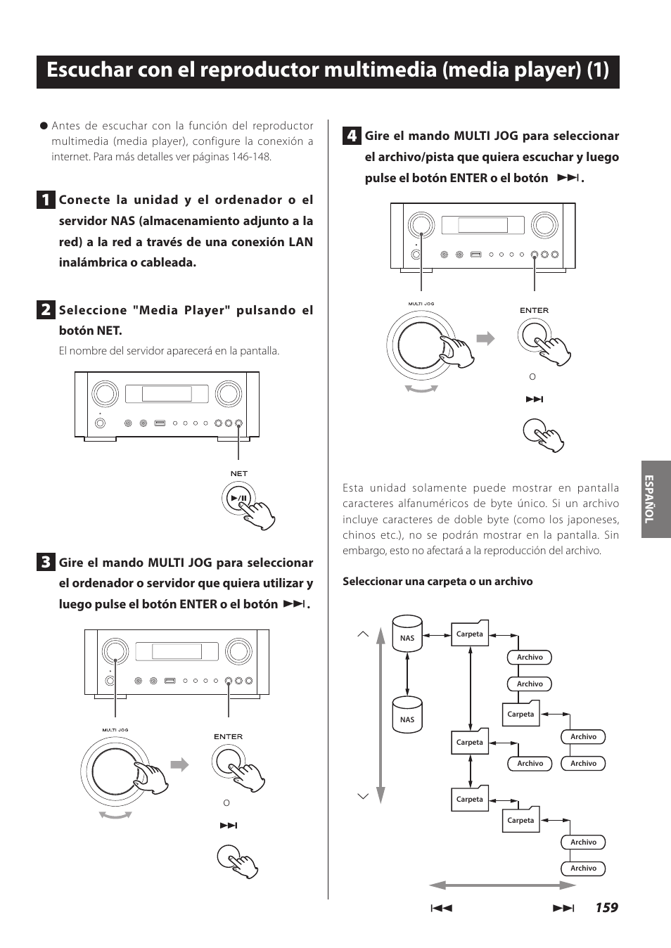 Teac NP-H750 User Manual | Page 159 / 176