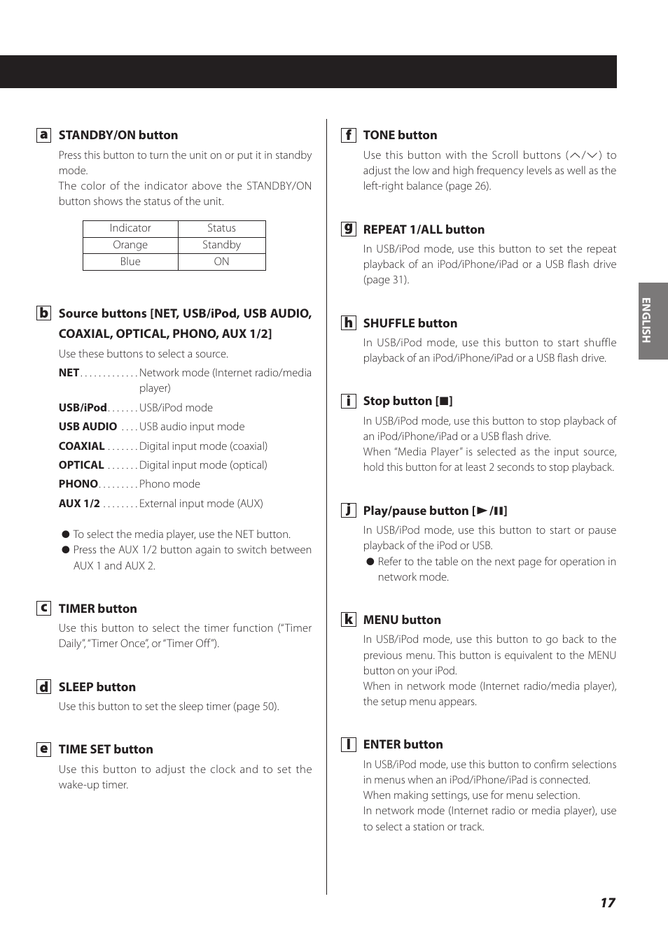 Teac NP-H750 User Manual | Page 17 / 176