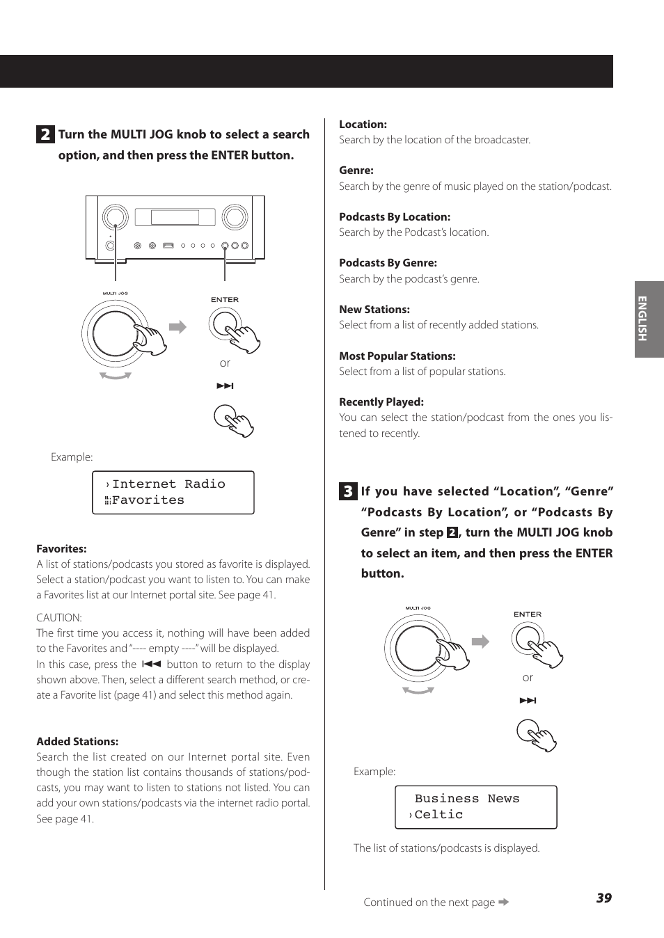 Teac NP-H750 User Manual | Page 39 / 176