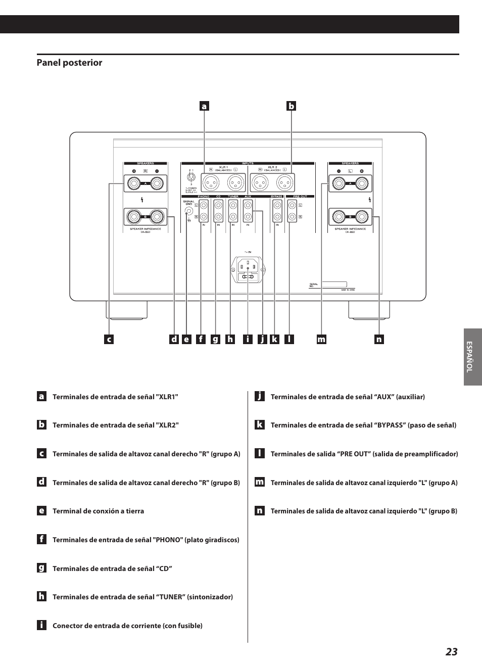 Teac AI-3000 User Manual | Page 23 / 52