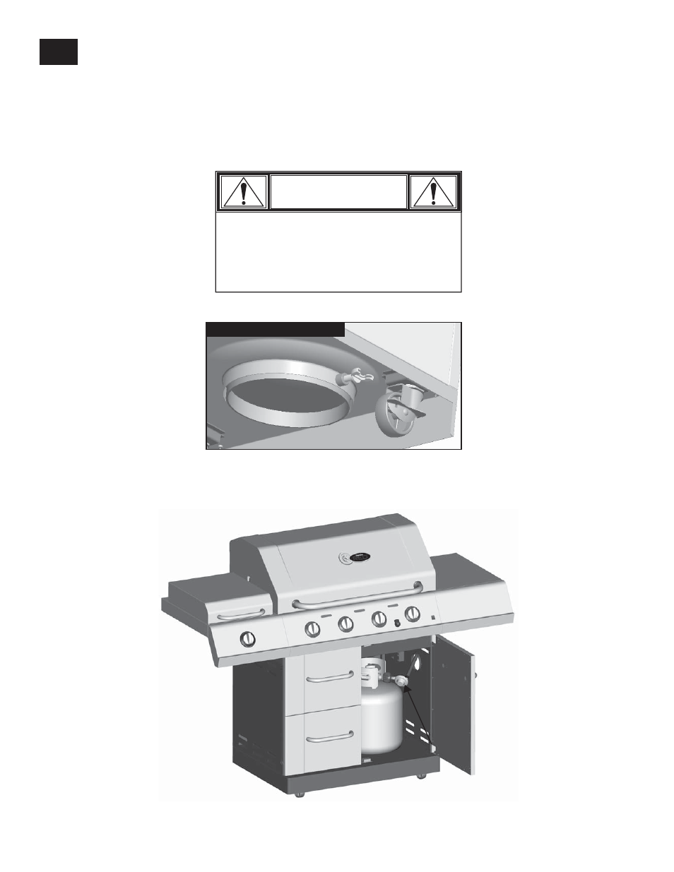 Caution | Char-Broil RED 463250811 User Manual | Page 30 / 44